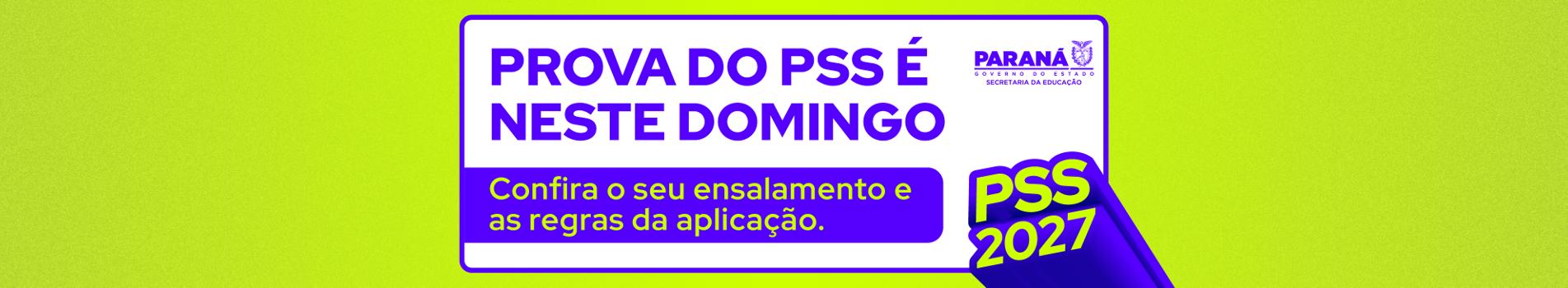 PSS 2027 - Ensalamento e regras de aplicação