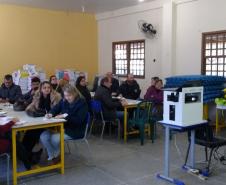 Encontro com os Gestores e Pedagogos das escolas estaduais de Matinhos, Pontal do Paraná e Guaratuba