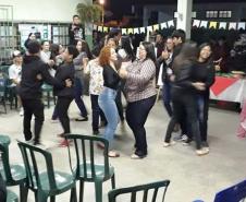 Atividade encerrou com baile de fandango.