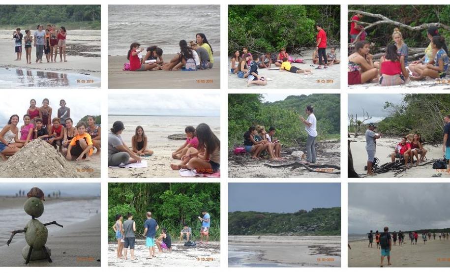 Sábado letivo - Um olhar pedagógico para o meio ambiente da Ilha das Peças - NRE Paranaguá